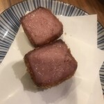 焼き鳥と油そば 大森屋 - 雲仙厚切りハムカツ