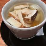 にしぶち飯店 - 松茸と上湯スープ