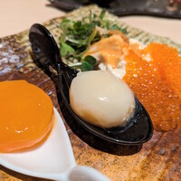 豚料理 酔狂割烹 伊達 - 名物 痛風玉子