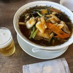 Fukumanen - 広東麺とビール！