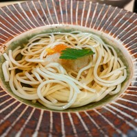 豚料理 酔狂割烹 伊達 - 半田そうめん いくらおろし