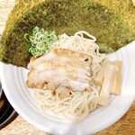 元祖三河味噌ラーメン おかざき商店 - 味噌つけ麺　麺