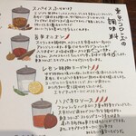 Toukyou Korombo - 調味料の説明