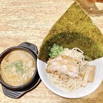 元祖三河味噌ラーメン おかざき商店 - 味噌つけ麺　1100円