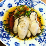 Steamed Oyster with ponzu sauce