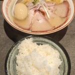 麺屋 必道 - 特製塩にしろ飯
