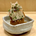 焼鳥 谷口 - 自家製厚揚げ