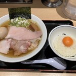 松戸富田麺業 - 特製ラーメン1170えん 卵かけご飯250えん