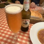 マンマパスタ - イタリアビールで乾杯なり♪