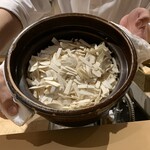 銀座 しのはら - 松茸ご飯