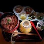 Tottori Wagyu beef hitsumabushi set