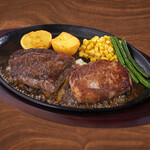 Thick-sliced sirloin Steak (120g) & Matsuki Steak (120g)