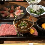 七輪焼肉 楽しいら - 博多ゼンマイ刺し