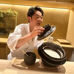 日本料理 研野 - 青森産　青天の霹靂　土鍋ご飯