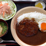 222835238 - ハンバーグカレー