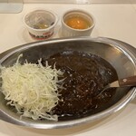 ゴーゴーカレー - カレー　納豆　生卵