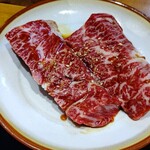 炭火焼肉ホルモンさわいし - タレハラミ