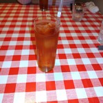 OSTERIA NAKANO - アイスティー、デザートは食い気に走り写真取り忘れ