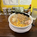 まぜそば ちゅるる - 限定味噌ラーメン1050円にのり100円