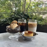 ホワイト グラス コーヒー - 