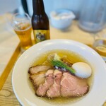 宍道湖しじみ中華蕎麦 琥珀 - 