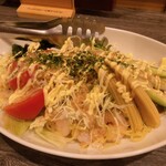 呑み喰い処　居酒屋　花の木 - ラーメンサラダ(ドレッシング最高！)