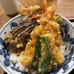 越佐庵須坂屋そば - 天丼