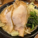 濃厚豚骨醤油ラーメン ブタシャモジ - 