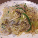 雷火 - 五目あんかけパリパリ焼きそば