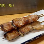 鳥勢 - 鳥精肉（塩）