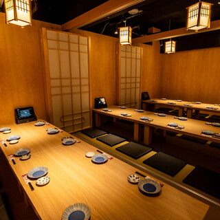 【全席完全個室】2名～最大150名まで！落ち着きのある空間♪