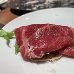 俺のフレンチ・イタリアン - 黒毛和牛丸めると、こんな感じ