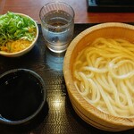 丸亀製麺 - 釜揚げうどん (税込)340円→170円 (2023.11.01)