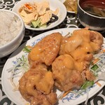 中国名菜処 悟空 - 鶏の唐揚げ マヨネーズソース