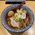 手打ちラーメン 清仁軒 - 醤油ラーメン 味玉・ワンタン