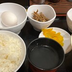 元禄そば 江戸一 - 朝定食600円