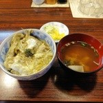 天ぷら 片山 - あさりの柳川風丼