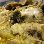 天ぷら 片山 - あさりの柳川風丼