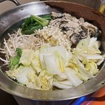 牡蠣ひよっこ商店 - 牡蠣の土手鍋