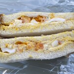 ル・プチメック - 半熟卵のサンドイッチ