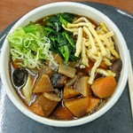 高坂サービスエリア（下り） フードコート - 連れの武蔵野けんちんうどん