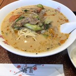 梅蘭 - おすすめBランチ　牛肉坦々麺