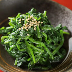 韩式菠菜拌菜