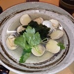 わがままダイニング 粋々 - ハマグリな酒蒸し