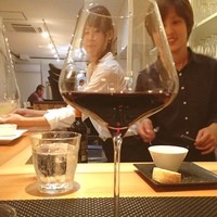 i profumi - グラスワインが激盛りすぎる件。