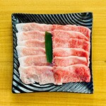 Matsusaka pork & Matsusaka beef marbled 80g