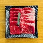 Japanese black beef lean meat 80g