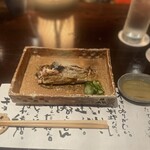 たでの葉 - 天然鮎の炭火焼き