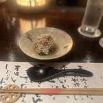 Tadeno Ha - 毛蟹と松茸のお浸し