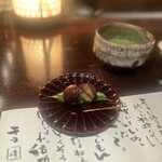 たでの葉 - デザート(栗の渋皮煮)